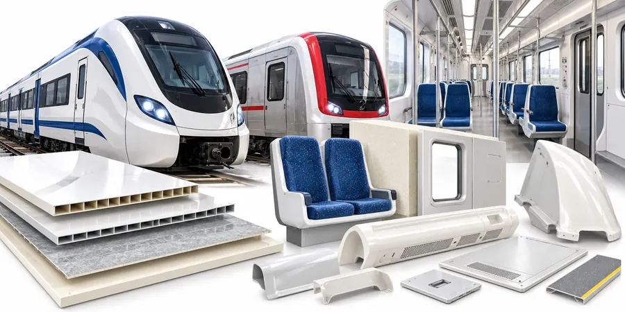 Railway & transit (FR) — FRP application for polyester gelcoat